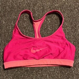 Nike Women's Vibrant Pink Sports Bra